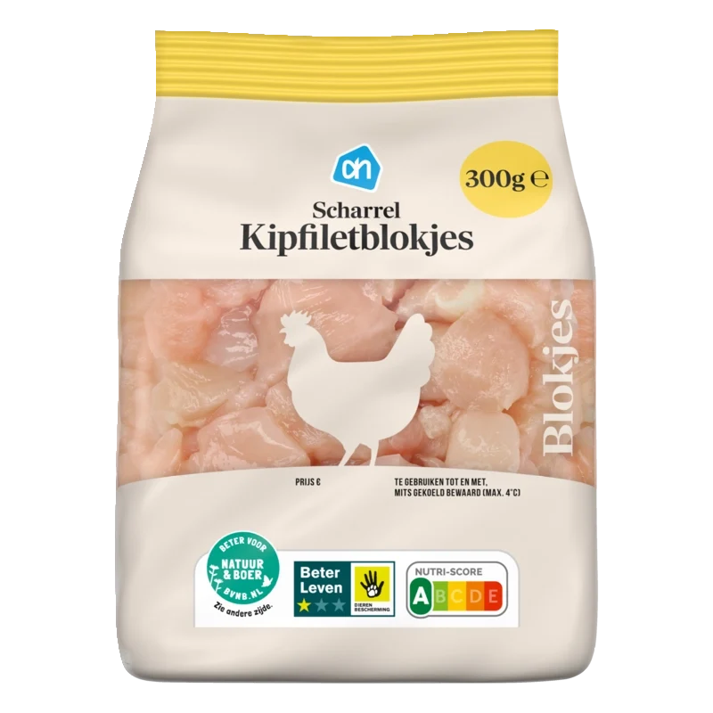 Scharrel kipfiletblokjes