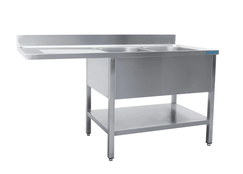 Saro Spülcenter 2 Becken rechts - B 2000 x T 600 mm