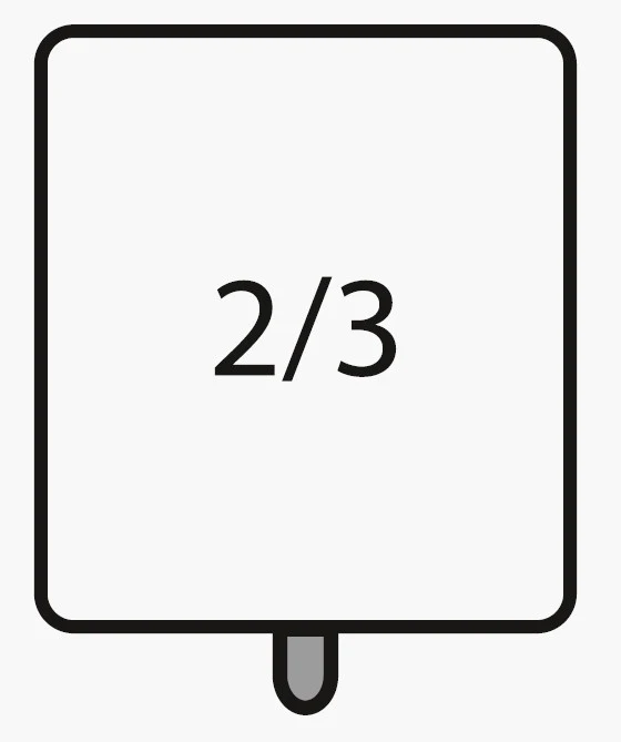 Saro E7/CPCEXD Nudelkorb: 2/3 GN