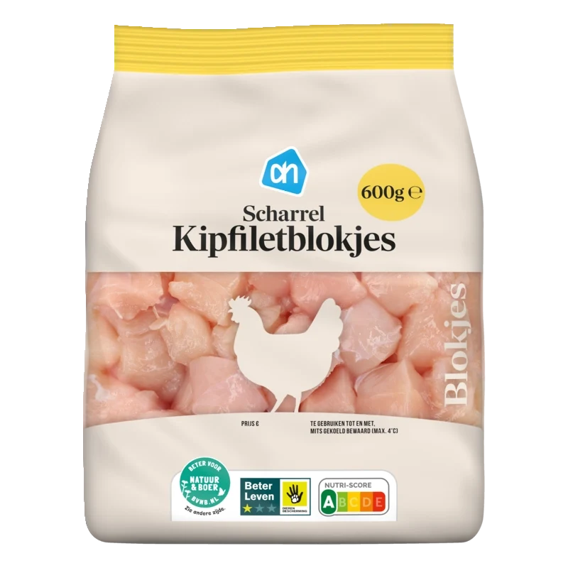Scharrel kipfiletblokjes