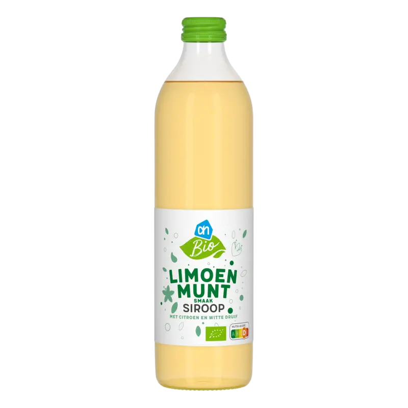 Biologisch Limoen munt siroop
