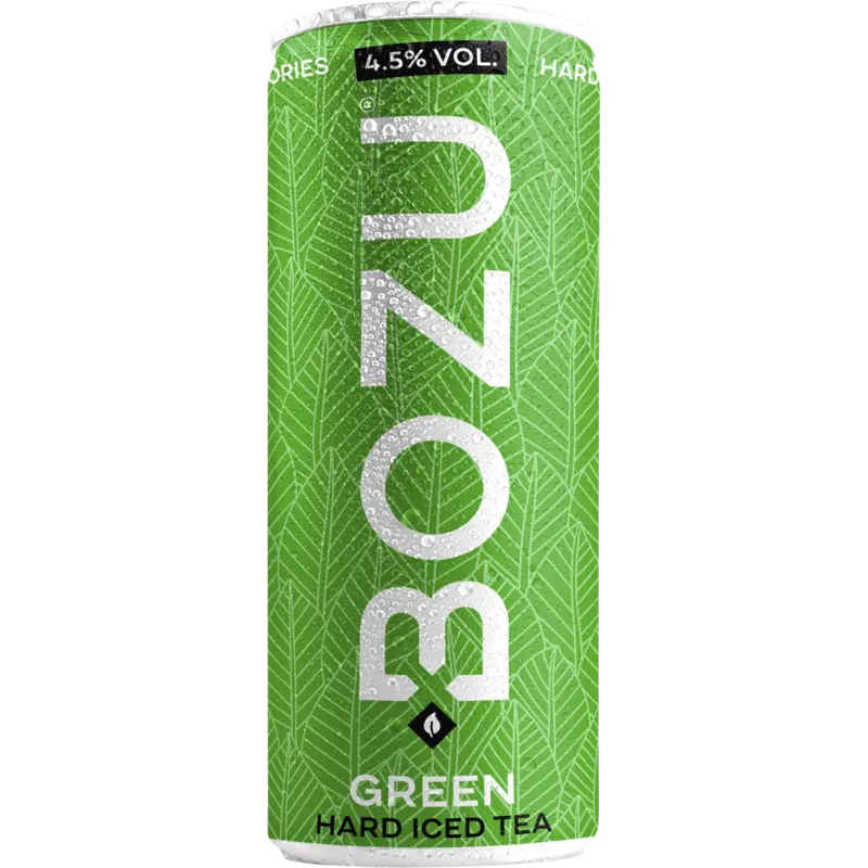 Bozu Hard ice tea lemon ginger