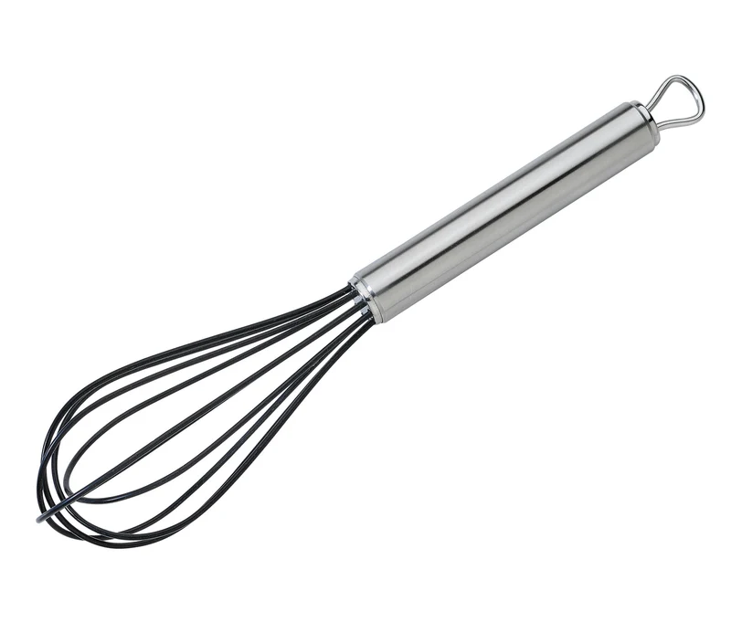 Schneebesen 25 cm, Edelstahl Silikon
