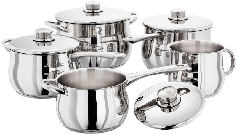Stellar 1000 5pc Saucepan Set S1F4B