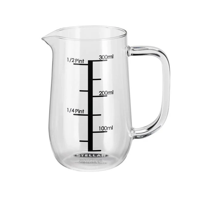 STELLAR Kitchen 300ml Glass Measuring Jug