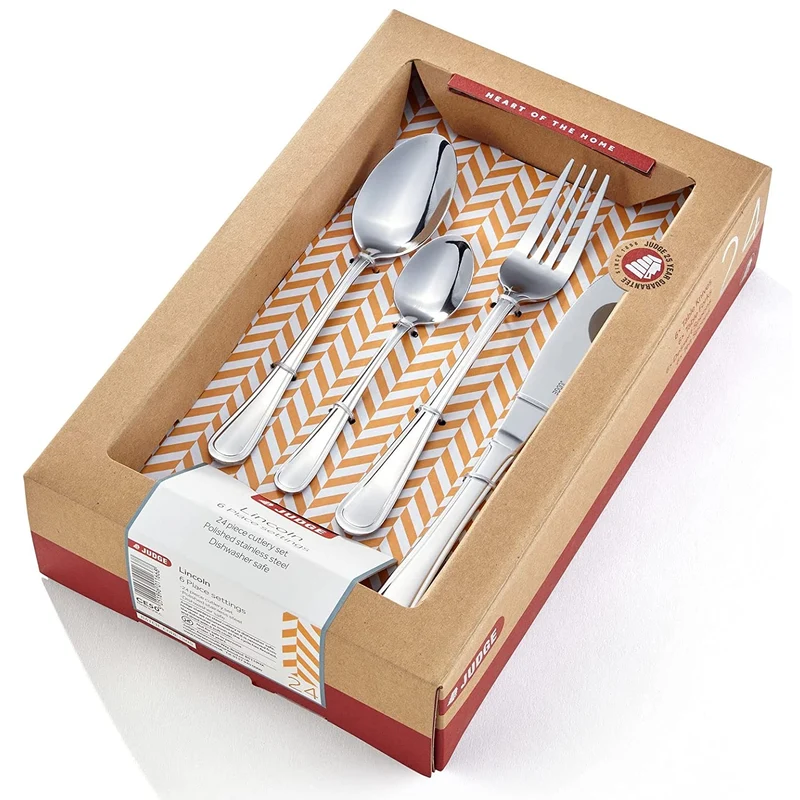 Judge Lincoln 24 Piece Cutlery Set