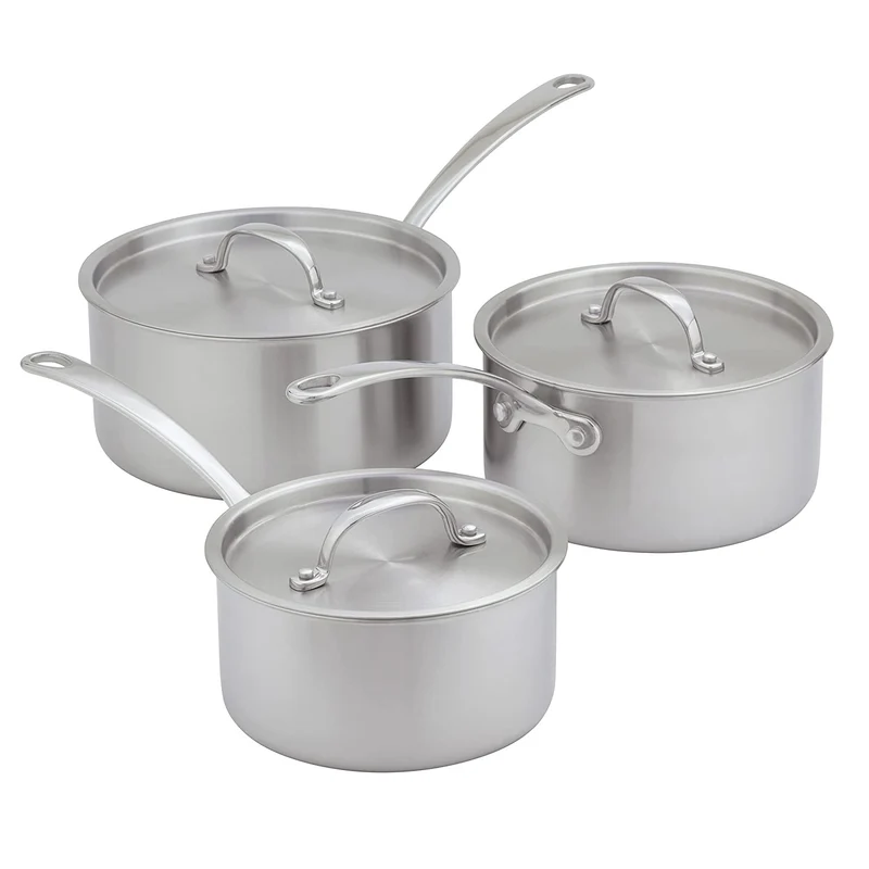 Stellar Eclipse 3 Piece Saucepan Set STPA1