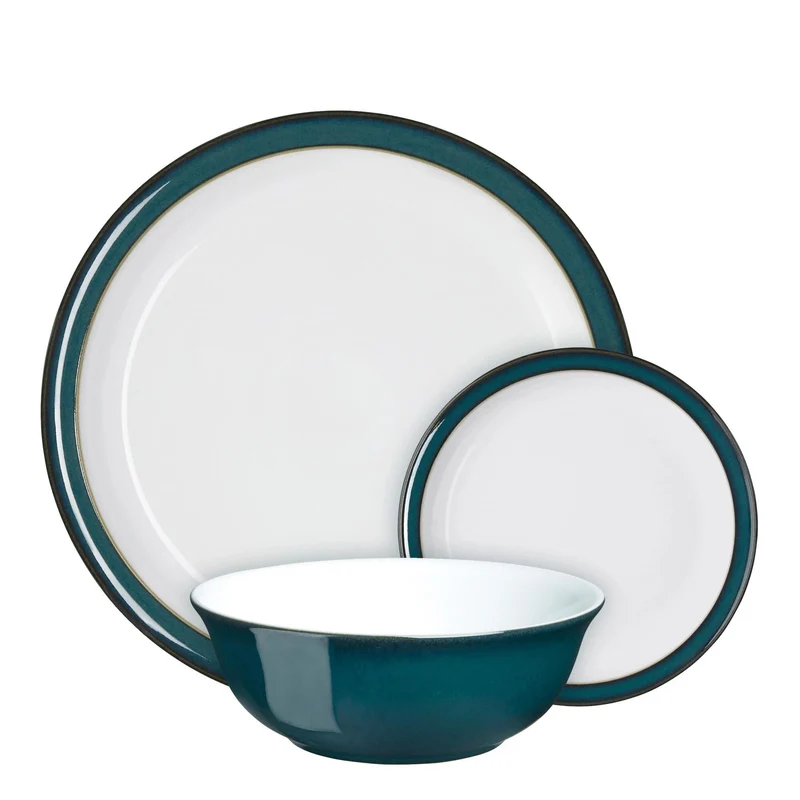 Denby Greenwich 12 Piece Dinner Set