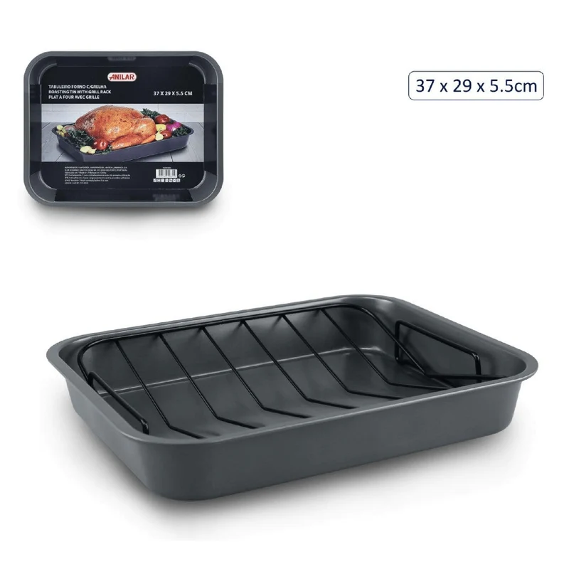 Anilar Roaster Pan with Rack – 37 x 29cm