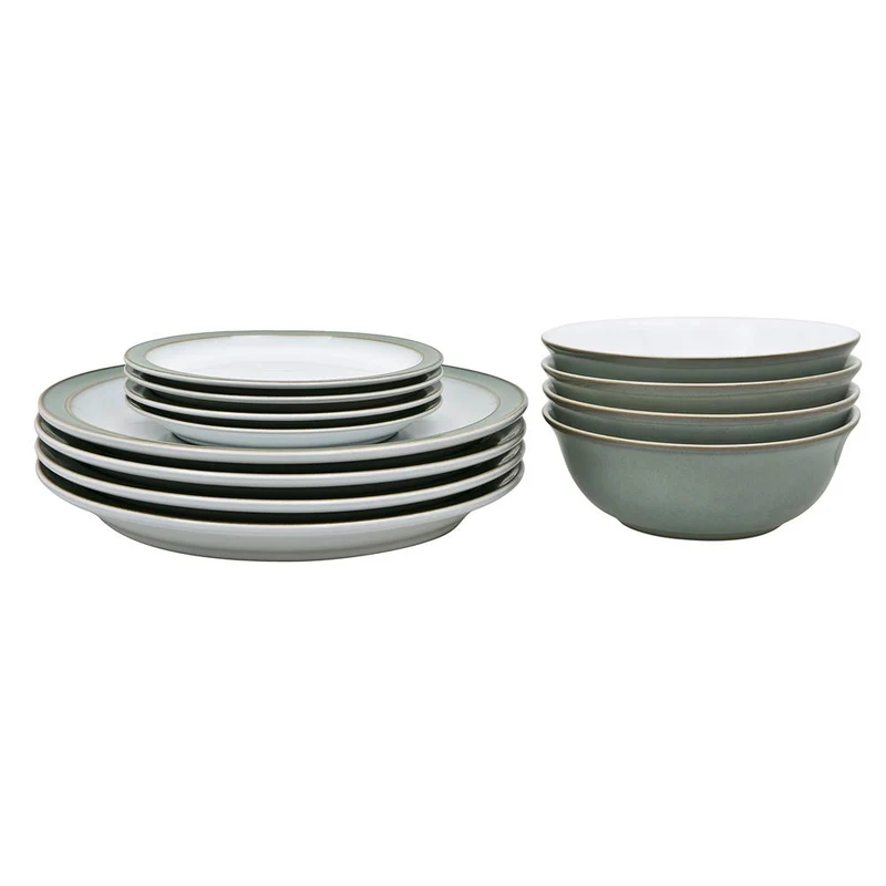 Denby Regency Green 12 Piece Box Set