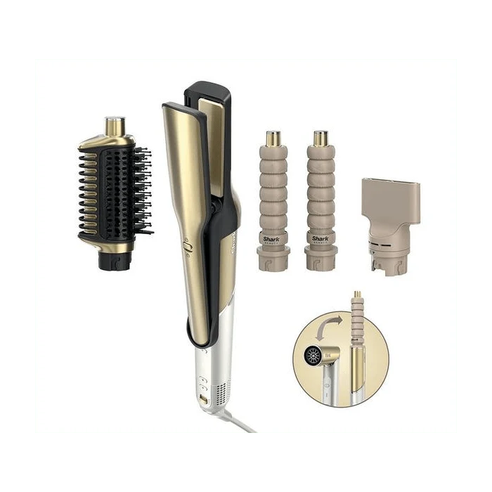 Shark HD6041SUK Glam Straight & Waves multi‑styler for hair styling