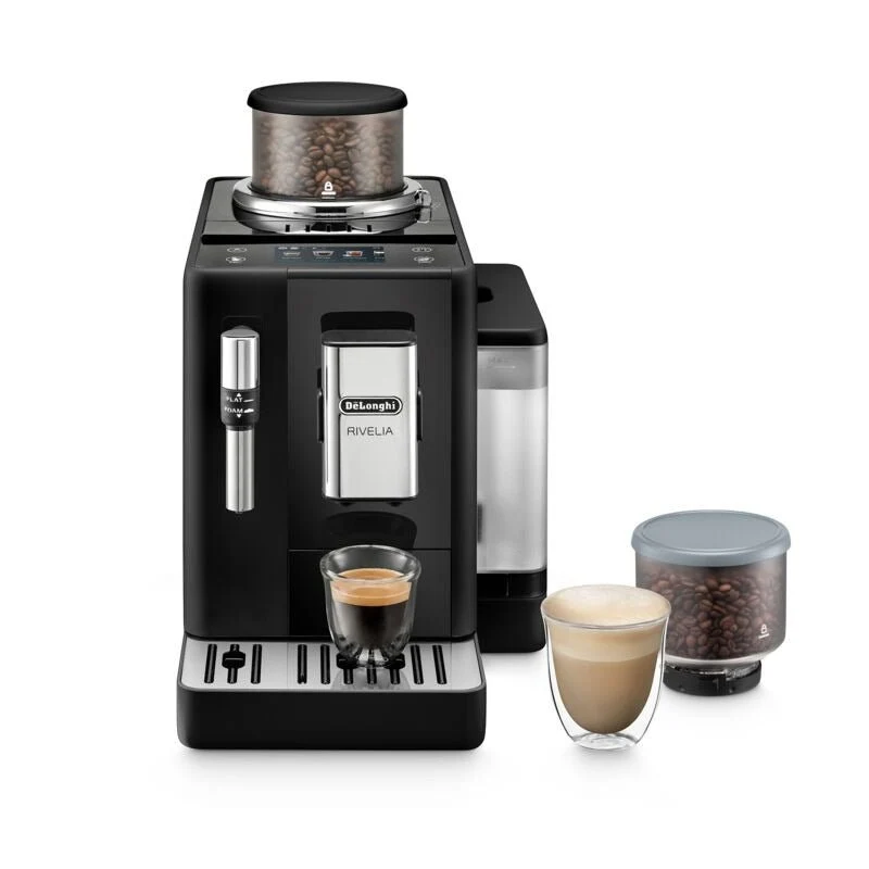 DeLonghi Rivelia EXAM440.35.B bean‑to‑cup espresso coffee machine, black