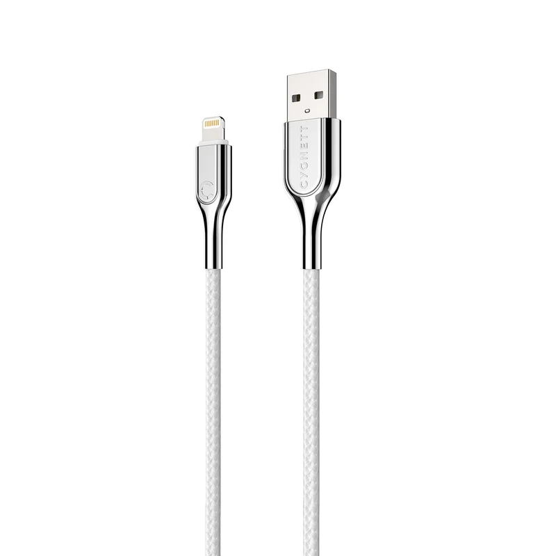 Cygnett Armored 9' Lightning to USB-C Charge and Sync Cable - White