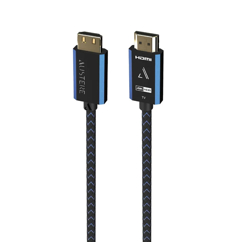 Austere V Series 1.5m 4k HDMI Cable - Black/Blue