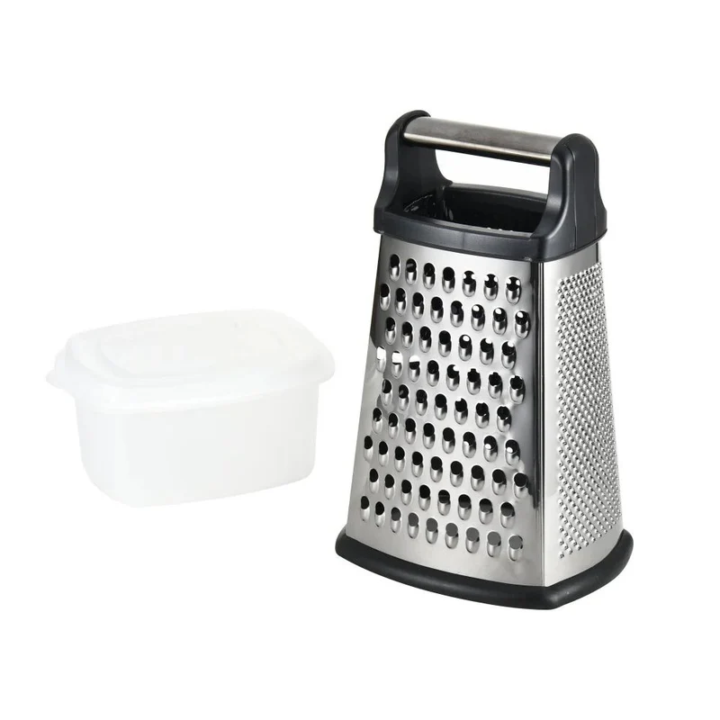 Hamilton Beach 9.5" 4-Sided Multipurpose Grater - Silver/Black