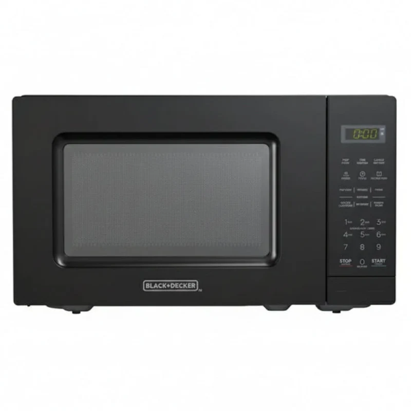 Black+Decker 0.7 cu.ft LED Digital Microwave Oven with Child Safety Lock