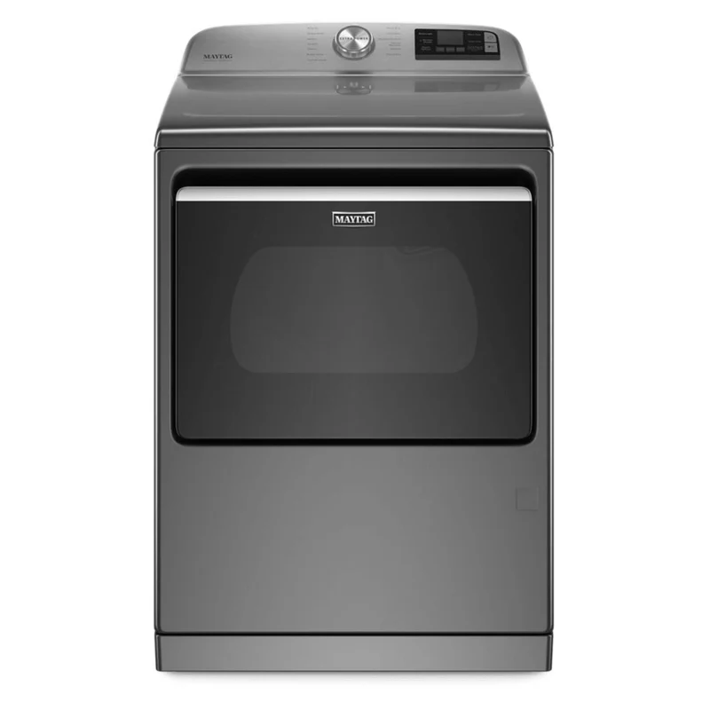 Maytag MED7230HC 7.4 cu. ft. Smart Front Load Electric Dryer with Extra Power - Gray