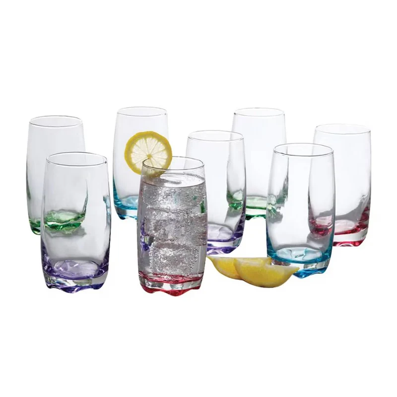 Gibson Home Karissa 13 oz Glass Set (8-Pieces) - Assorted