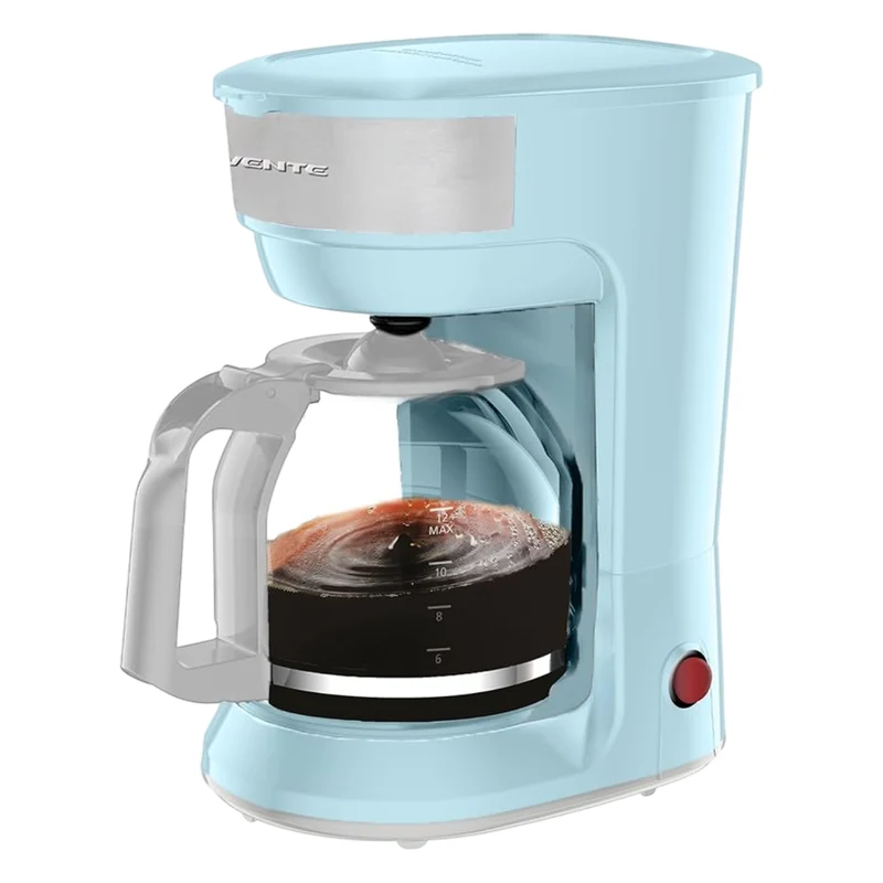 Ovente CM412LBL 12-Cup Drip Coffee Maker - Blue