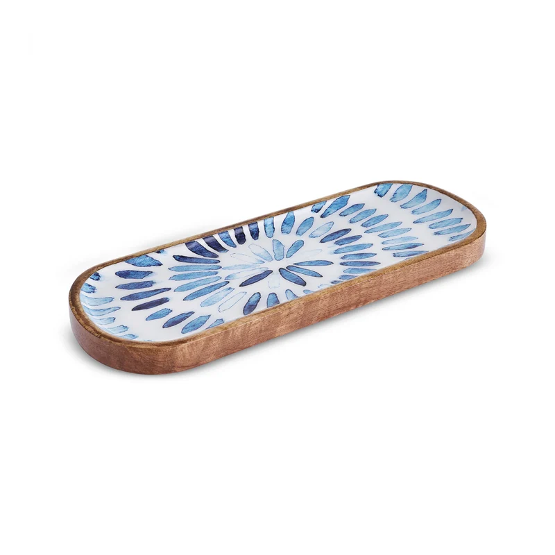 Karaca Home Mango Servierplatte, Blau