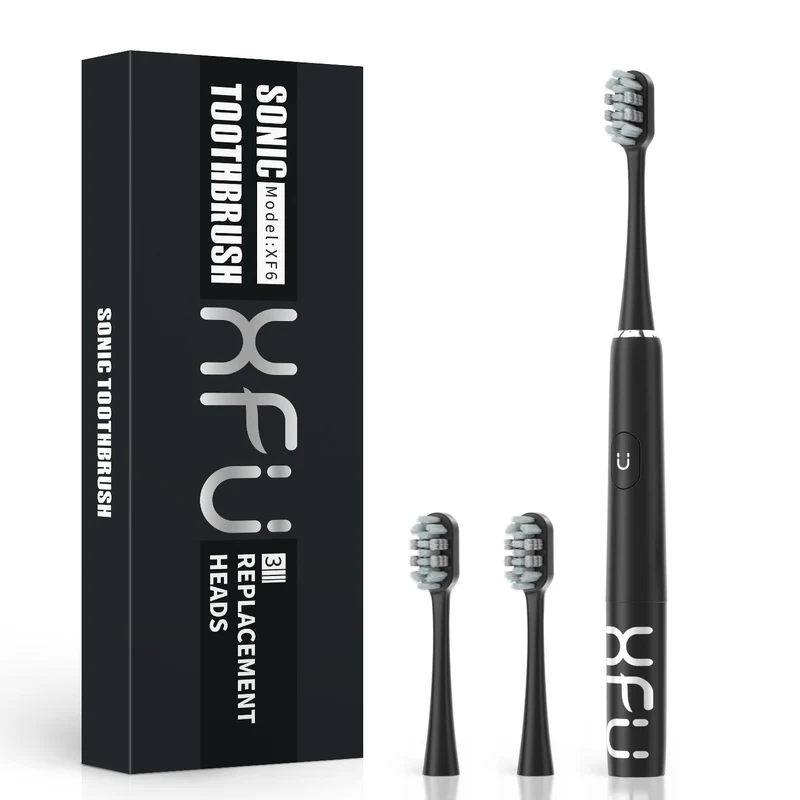 XFU Schallzahnbürste XF-2007 – 24.000 U/min | 120 Tage Laufzeit | IPX7 wasserdicht