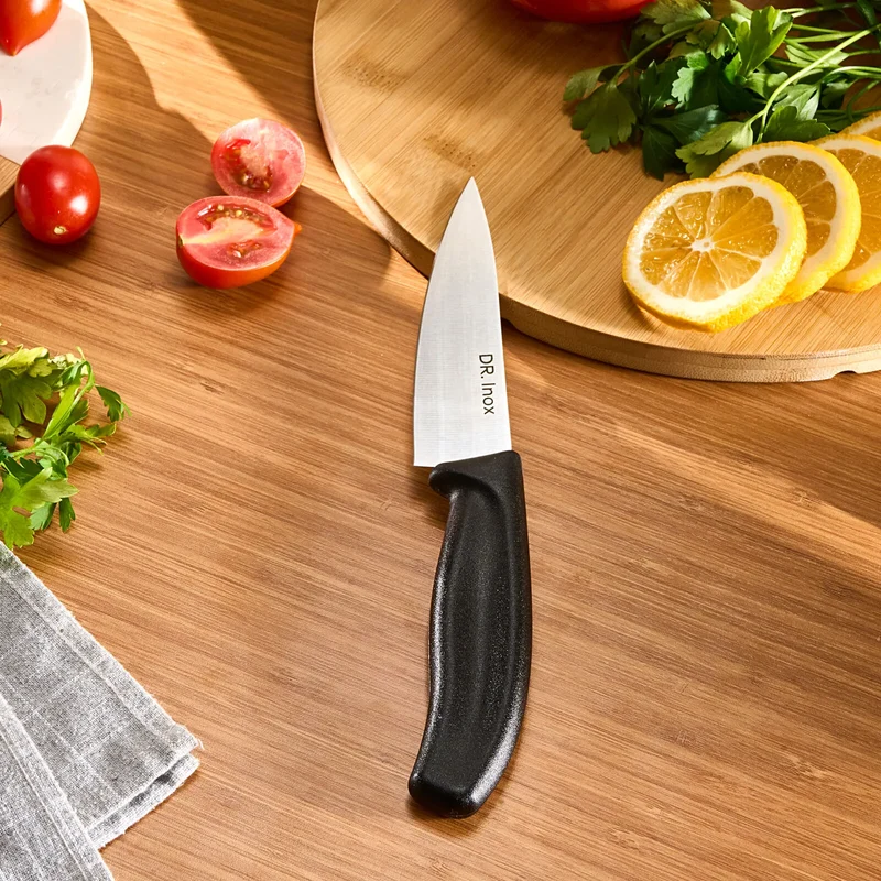 Dr. Inox Kochmesser 25cm, Schwarz