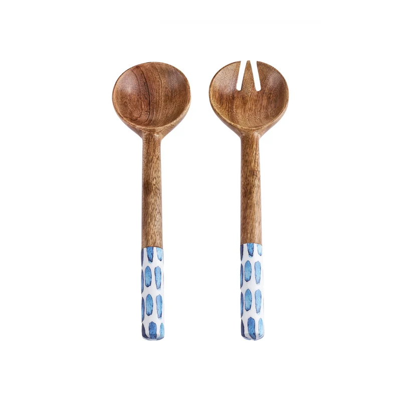 Karaca Home Mango Servierset Blau, 28cm