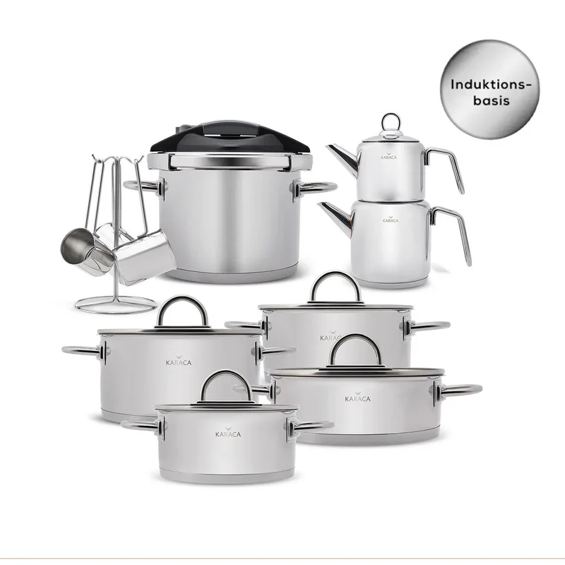 Karaca Platinum Kochtopf Set Mitgift