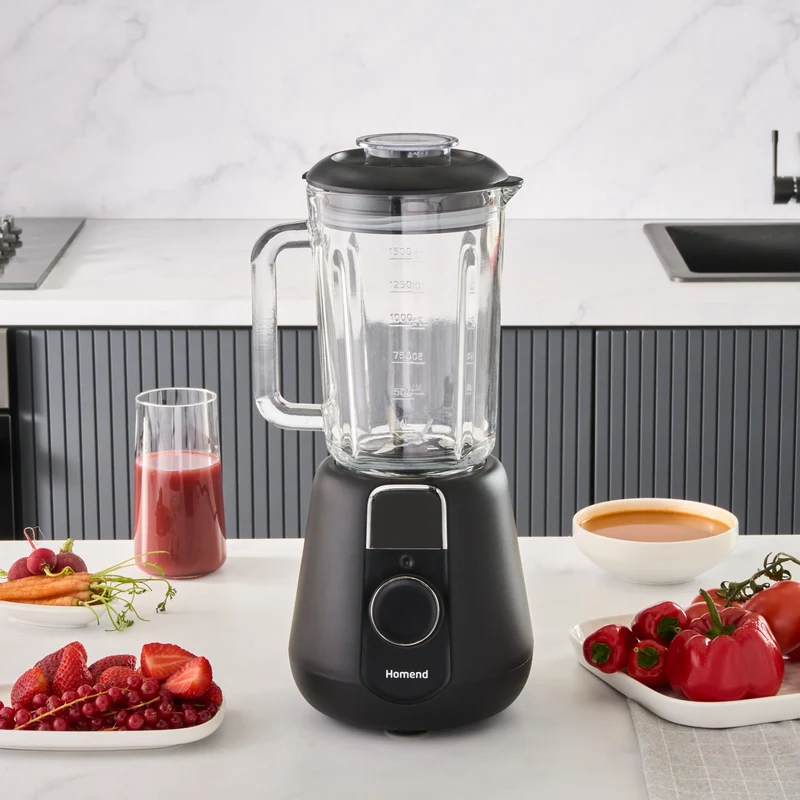 Homend Vintage Blendsetter 4927H, Stabmixer, Schwarz, 1000W