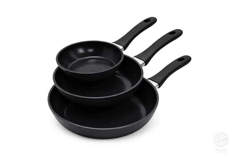 Keramik Pfannen Set 20–24–28 cm – Antihaft, Induktion, Ergonomischer Griff