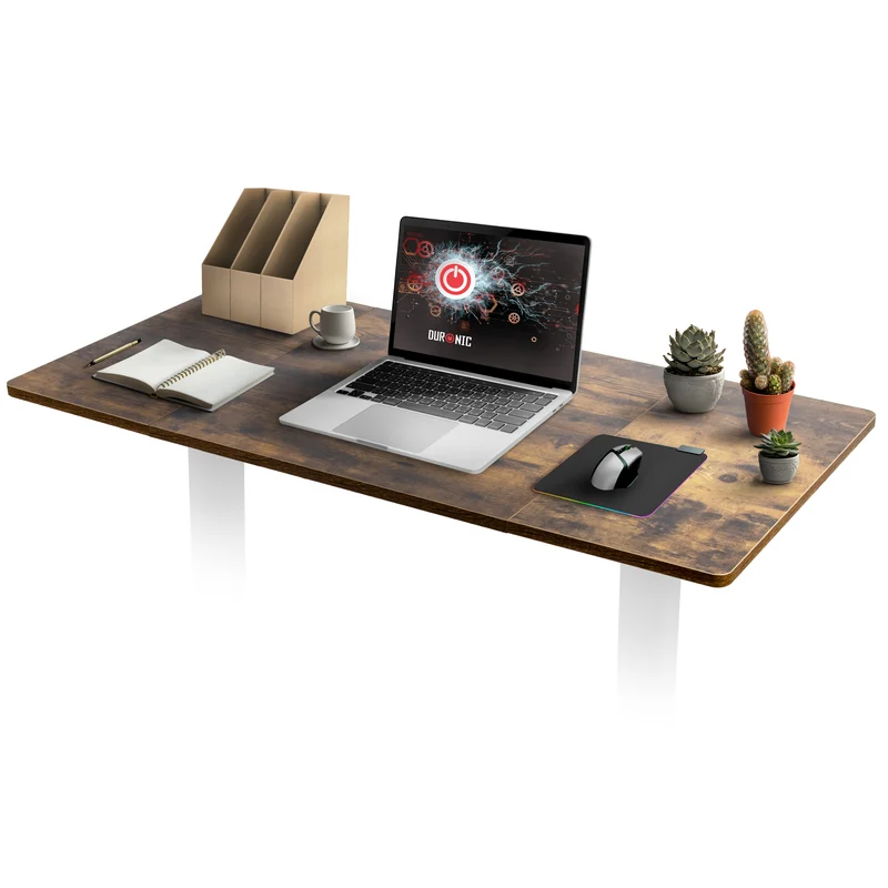 Duronic TT140 AO Tischplatte | Schreibtischplatte 140 x 60 x 1,9 cm | Table Top für individuellen Tisch | Ideal für höhenverstellbare Workstation | Sitz-Steh Schreibtisch für Home-Office und Büro