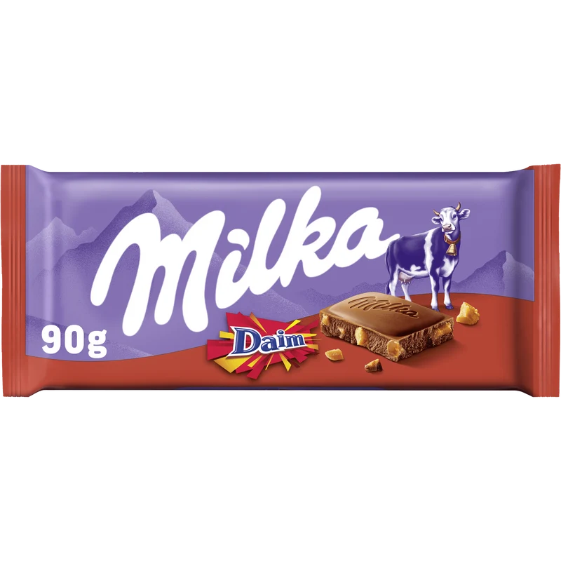 Milka Chocoladereep Daim