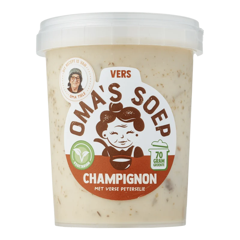 Oma's Soep Champignonsoep