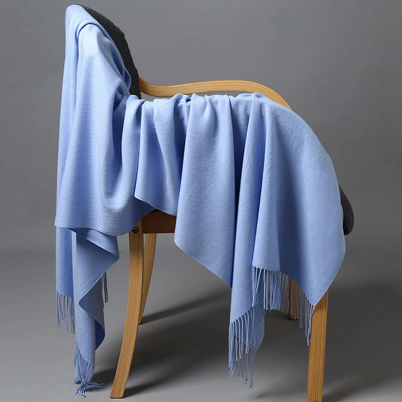 Luxuriöse Cashmere-Mischung Wurfdecke