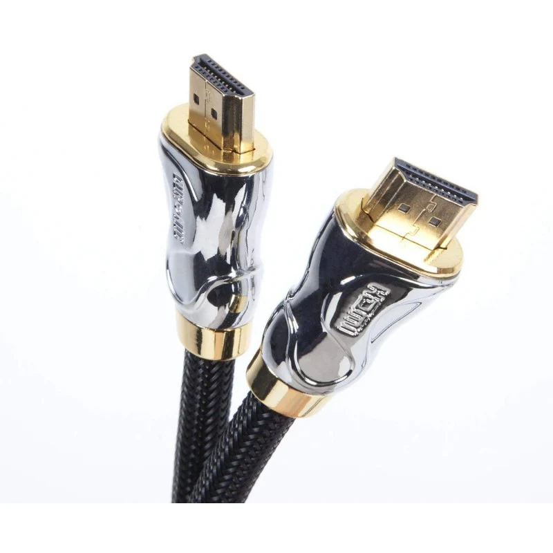Duronic HDC04 HDMI-Kabel 3m | 24k Goldkontakte | High-Speed HDMI V2.0 für Ultra-HD 2160p 4K Auflösung, 3D und Ethernet | Für PS5 und VR