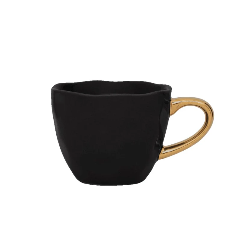 Urbane Naturkultur – Guten Morgen – Espressotasse – Schwarz