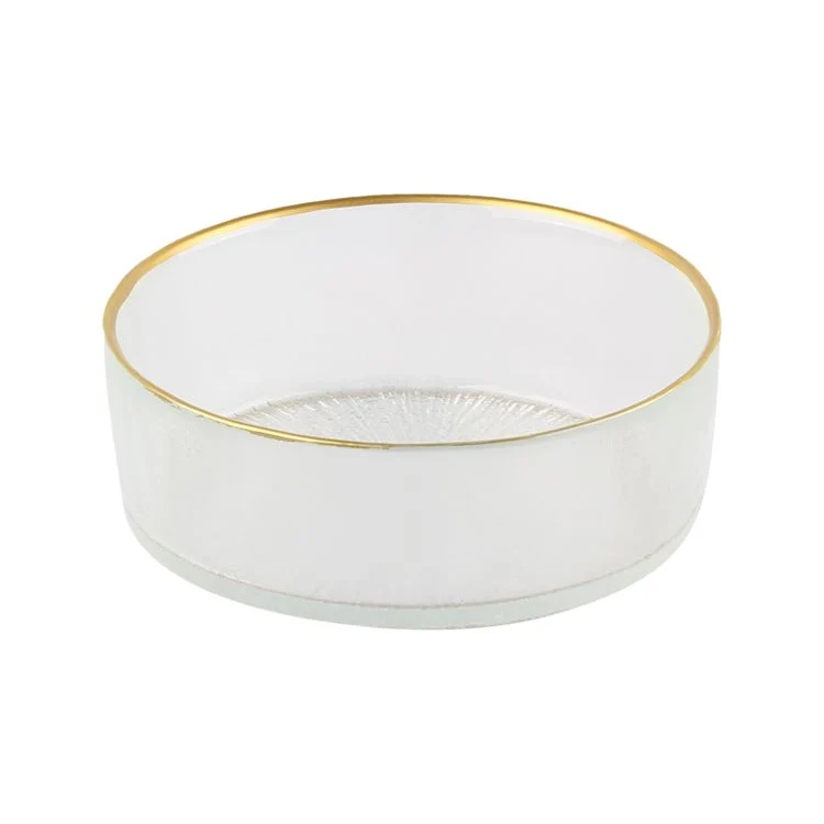 Rexy Transparent-Gold Schüssel 12cm 6 teilig