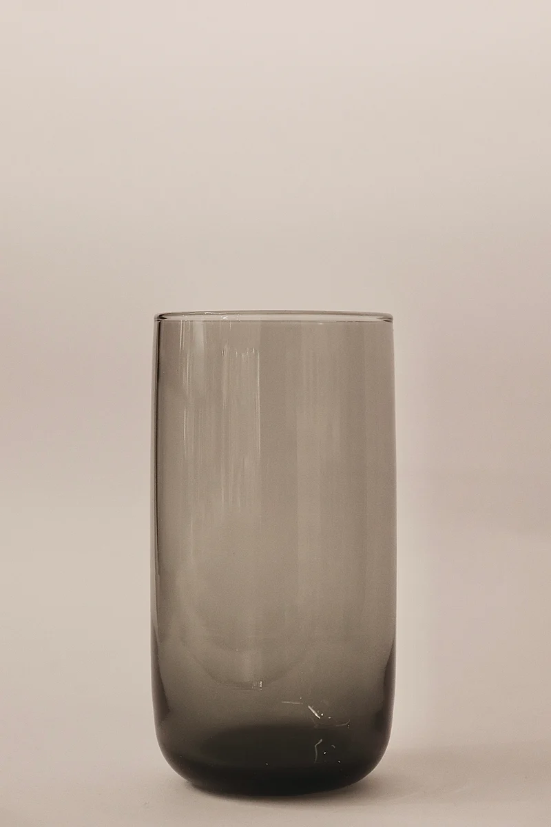 Pasabahce Iconic Grau 3 teilig Trinkglas 365ml