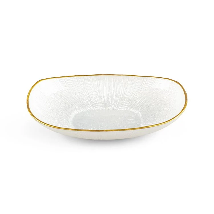 Rexy Weiss-Gold Servierschale 25cm