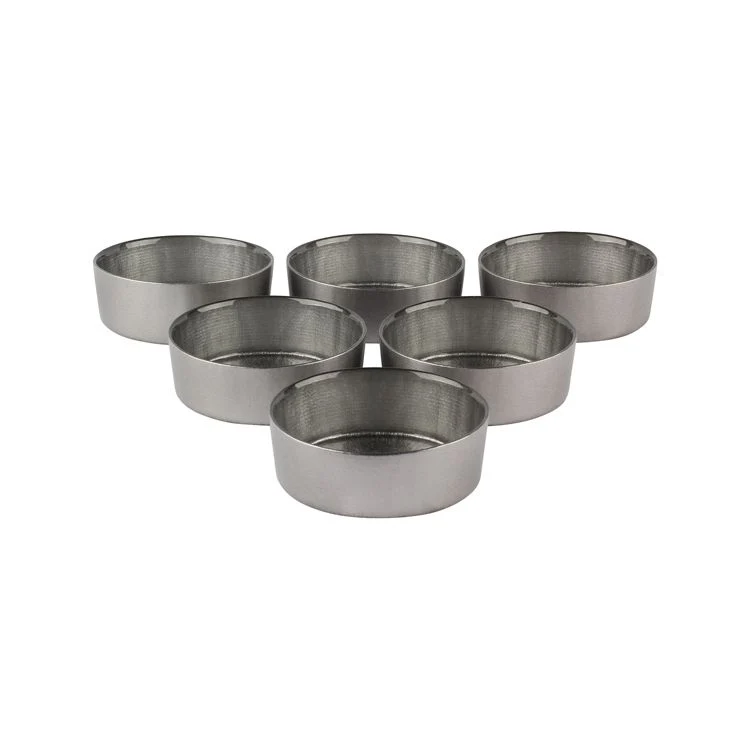 Rexy Silber Schüssel 12cm 6 teilig