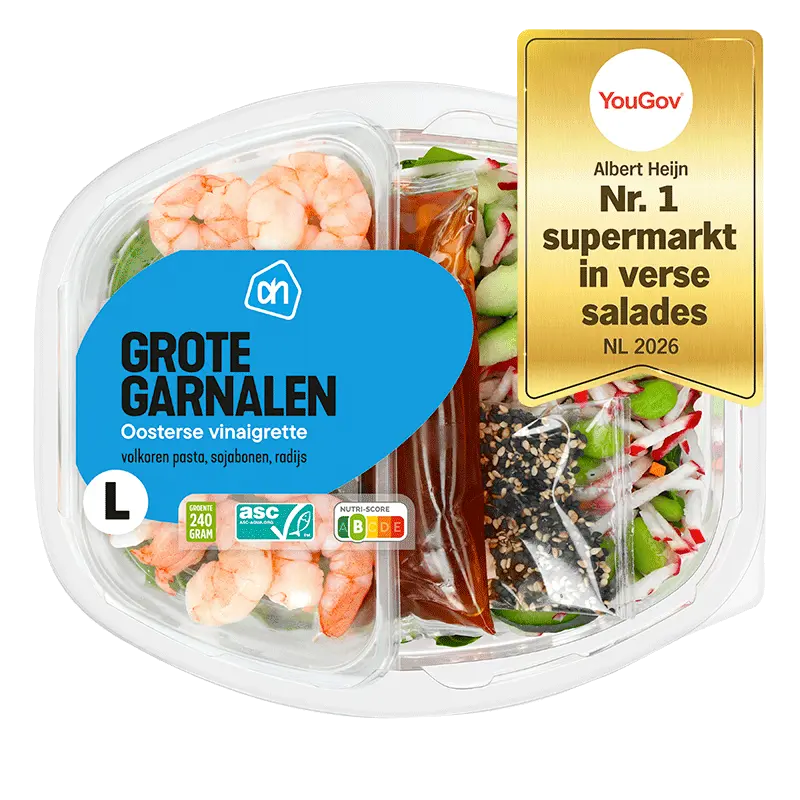 Maaltijdsalade garnalen