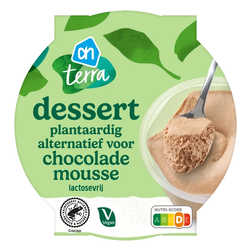 Terra Plantaardig dessert chocolade mousse