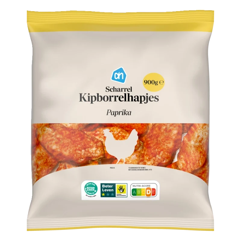 Scharrel kipborrelhapjes gemarineerd