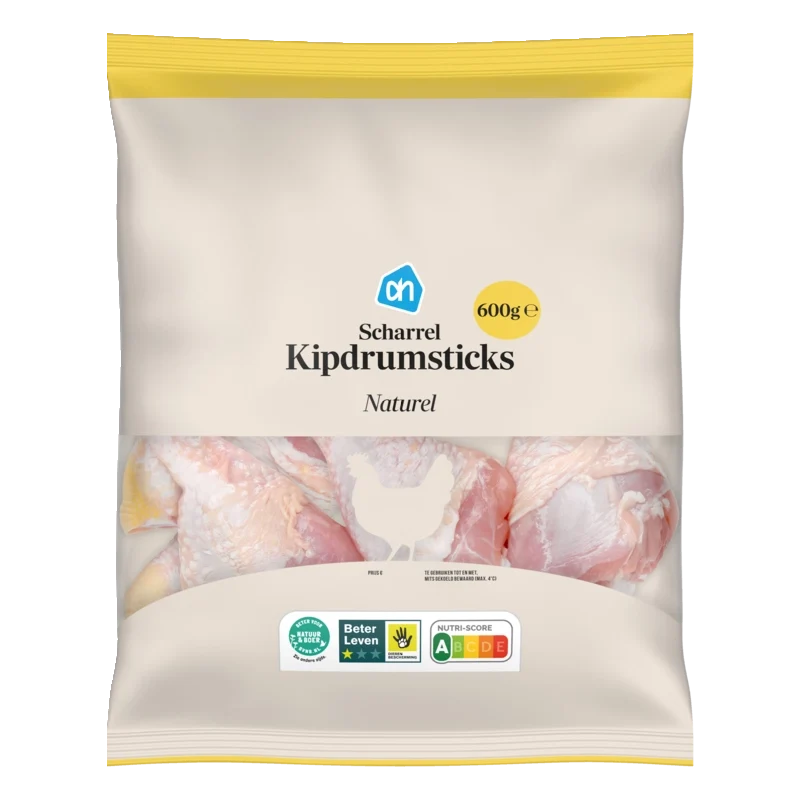 Scharrel kipdrumsticks