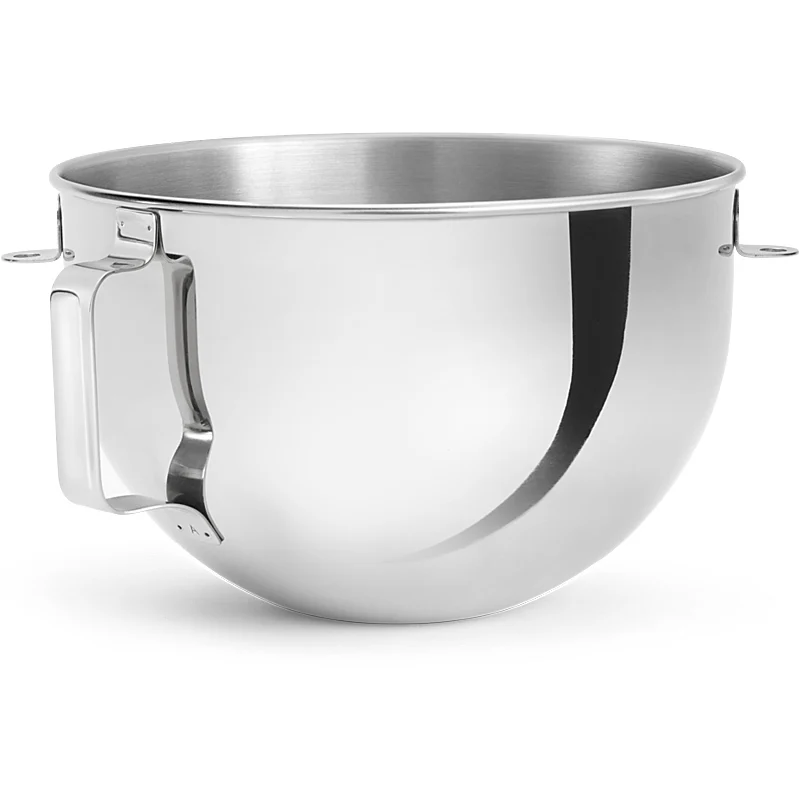 KitchenAid 5KSMB55 Edelstahlschüssel 5,2 Liter für Küchenmaschine mit Schüsselheber