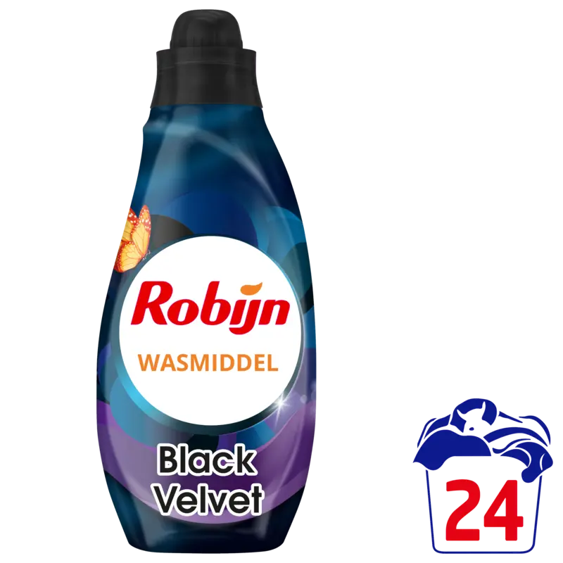 Robijn Klein & krachtig black velvet