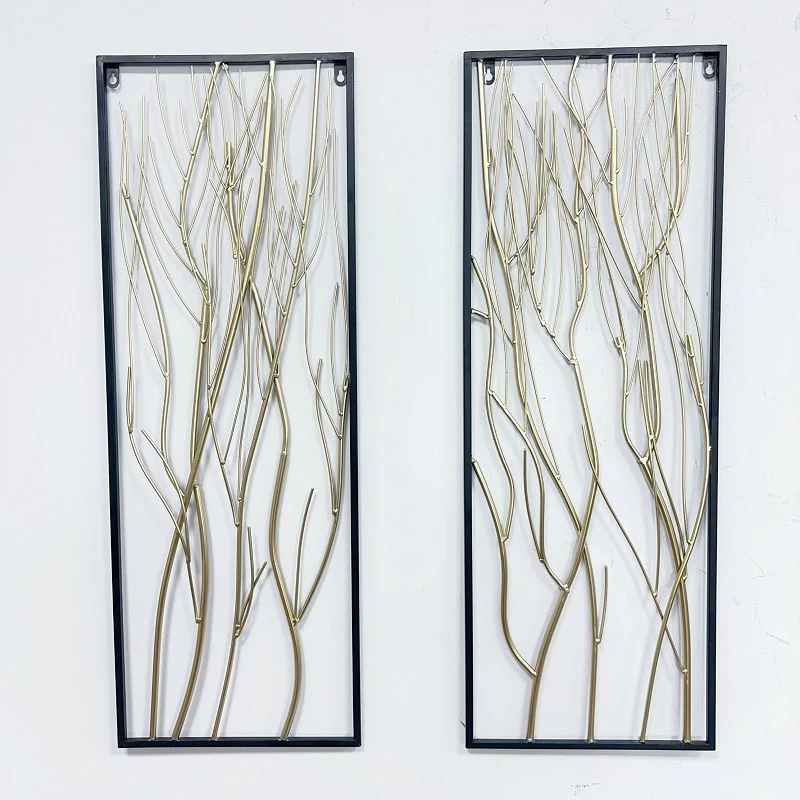 Moderne Metall Wandkunstpanels Karnz