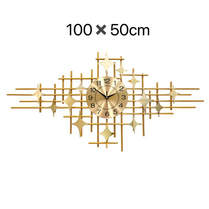 Moderne geometrische Wanduhr Kunst Karnz