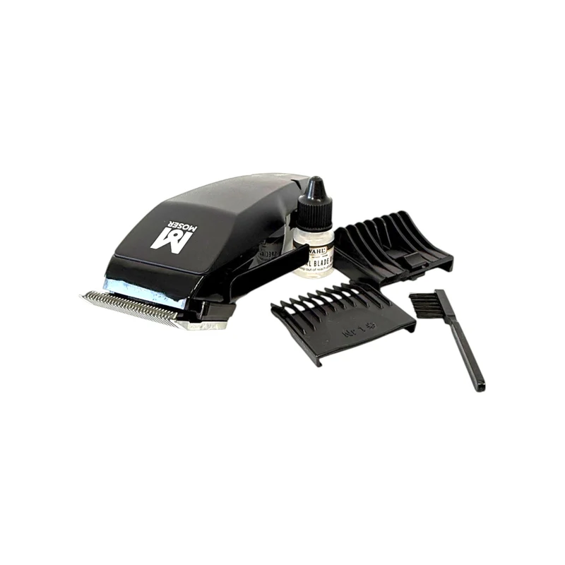 Moser ProfiLine 1400 Professional Haarschneidemaschine 10 W 0,7 - 3 mm ( 1400-0087 ) + 2x Aufsteckkamm