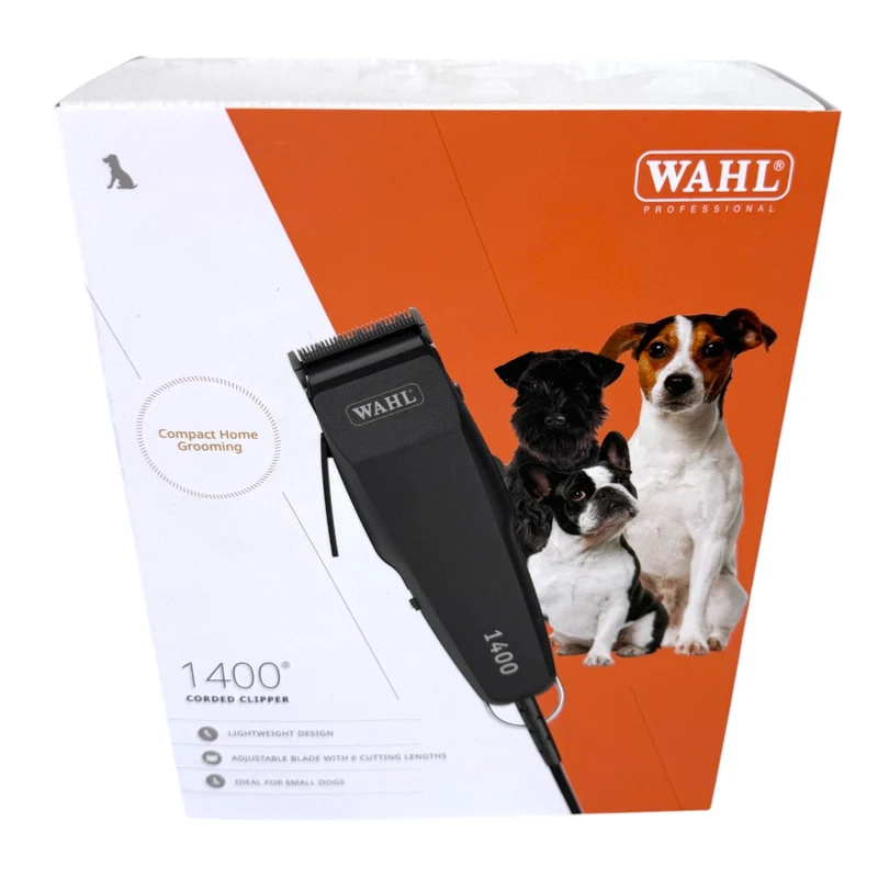 Wahl 1400 Tierschermaschine 230 V 0,7 - 3 mm ( 1406-0482 ) + 4x Aufsteckkamm
